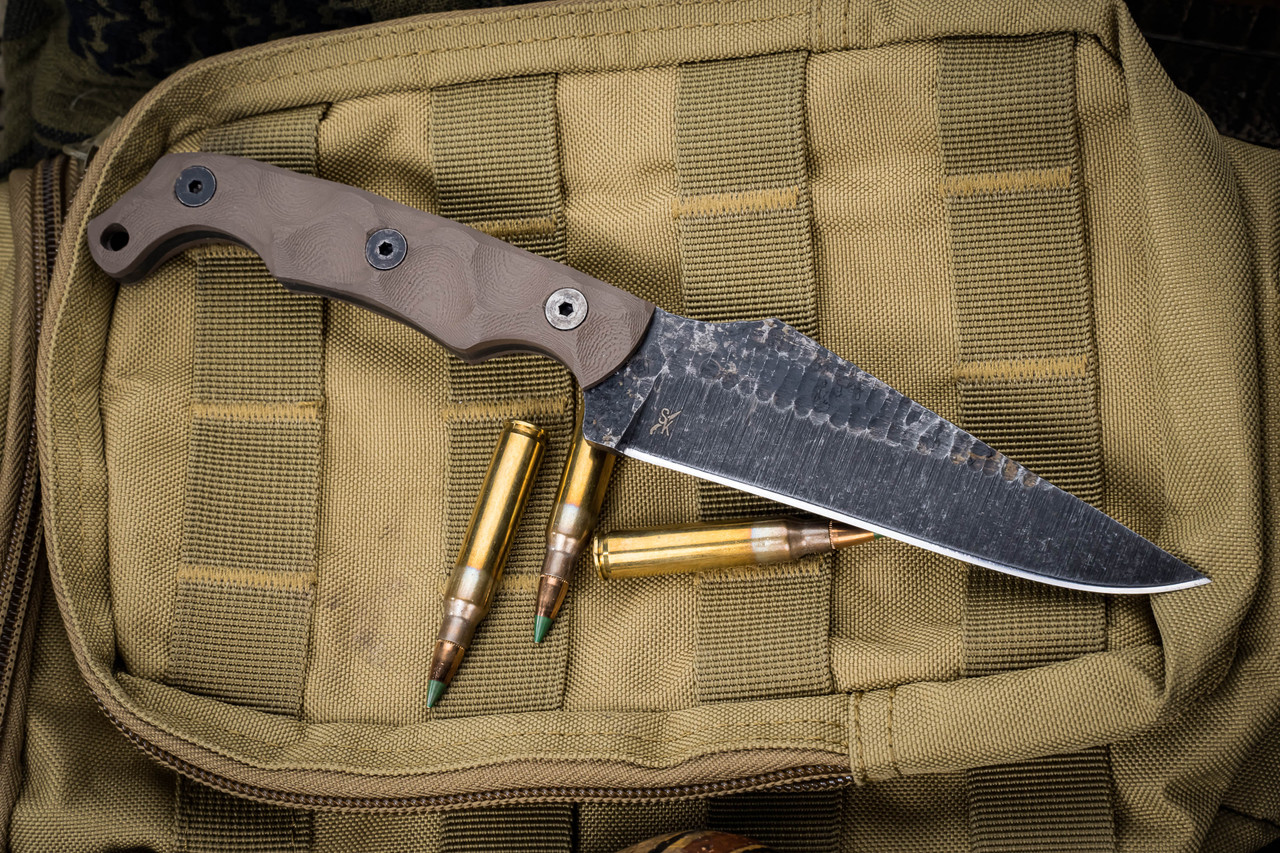Stroup Knives TU2 Fixed Blade Knife FDE G10 4.5 Stroup Knives TU2 Fixed Blade Knife FDE G10 4.5
