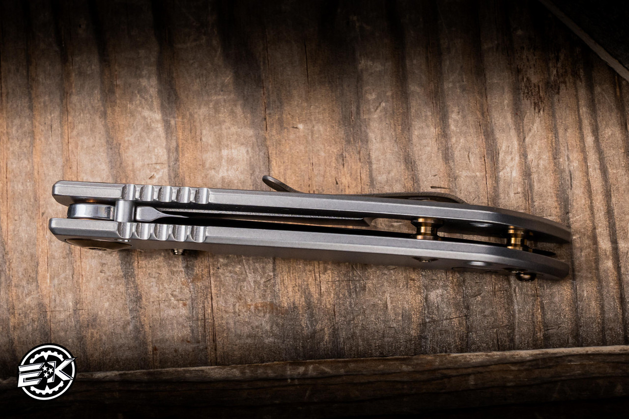 Spartan Blades SHF Harsey Titanium, Bronze Accents 3.25