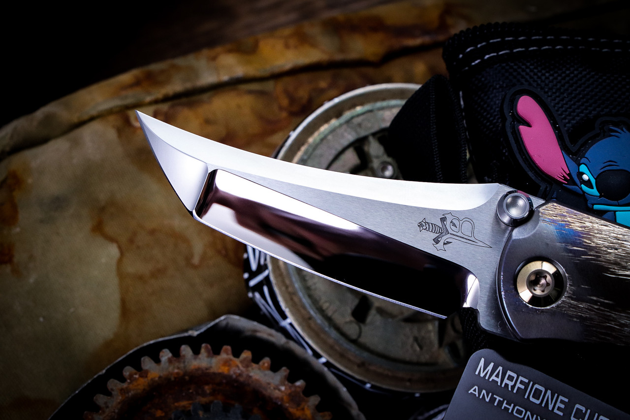 Marfione Custom/Borka Blades SBHF Cosmic Finish 3.25