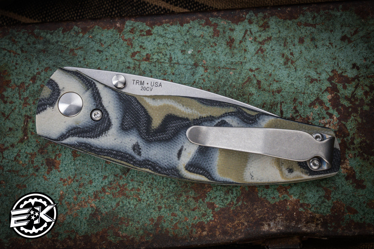 Three Rivers Manufacturing NEUTRON 2 Folding Knife Midnight Jungle