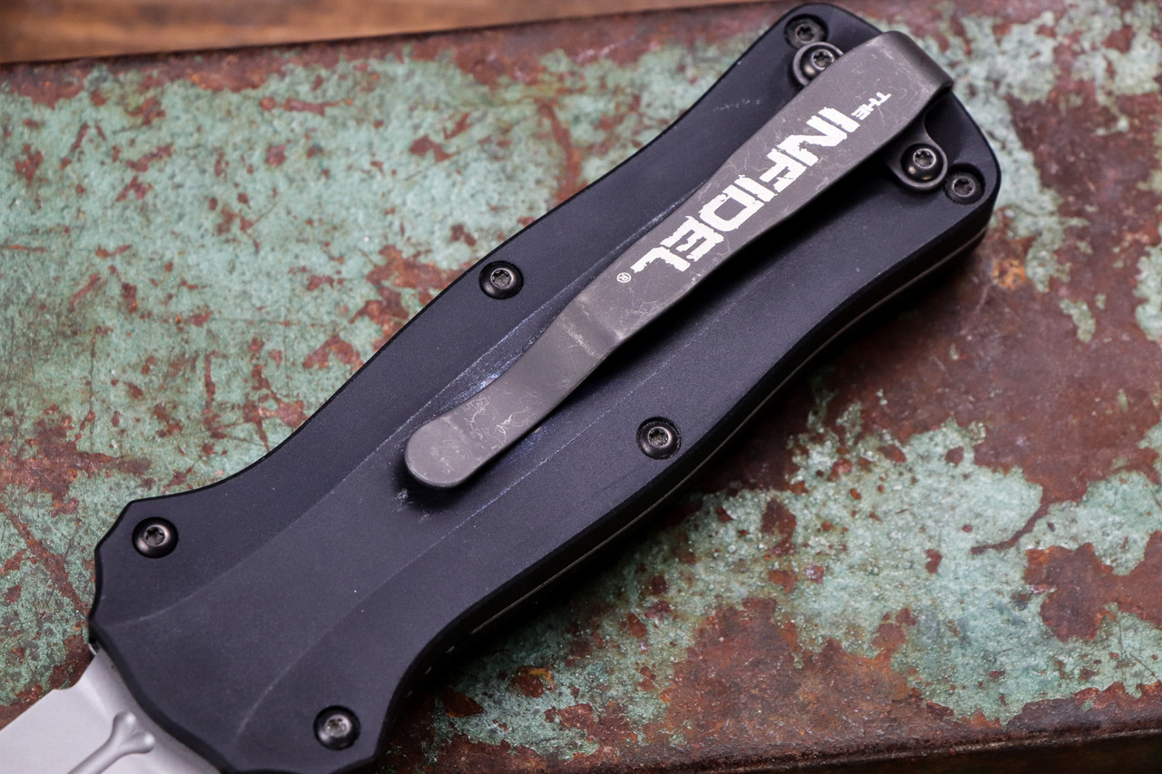 Benchmade Mini Infidel OTF Automatic Knife Black 3.1