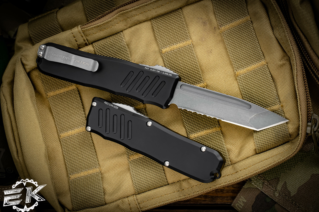 Guardian Tactical RECON-035 Black OTF Automatic 3.3