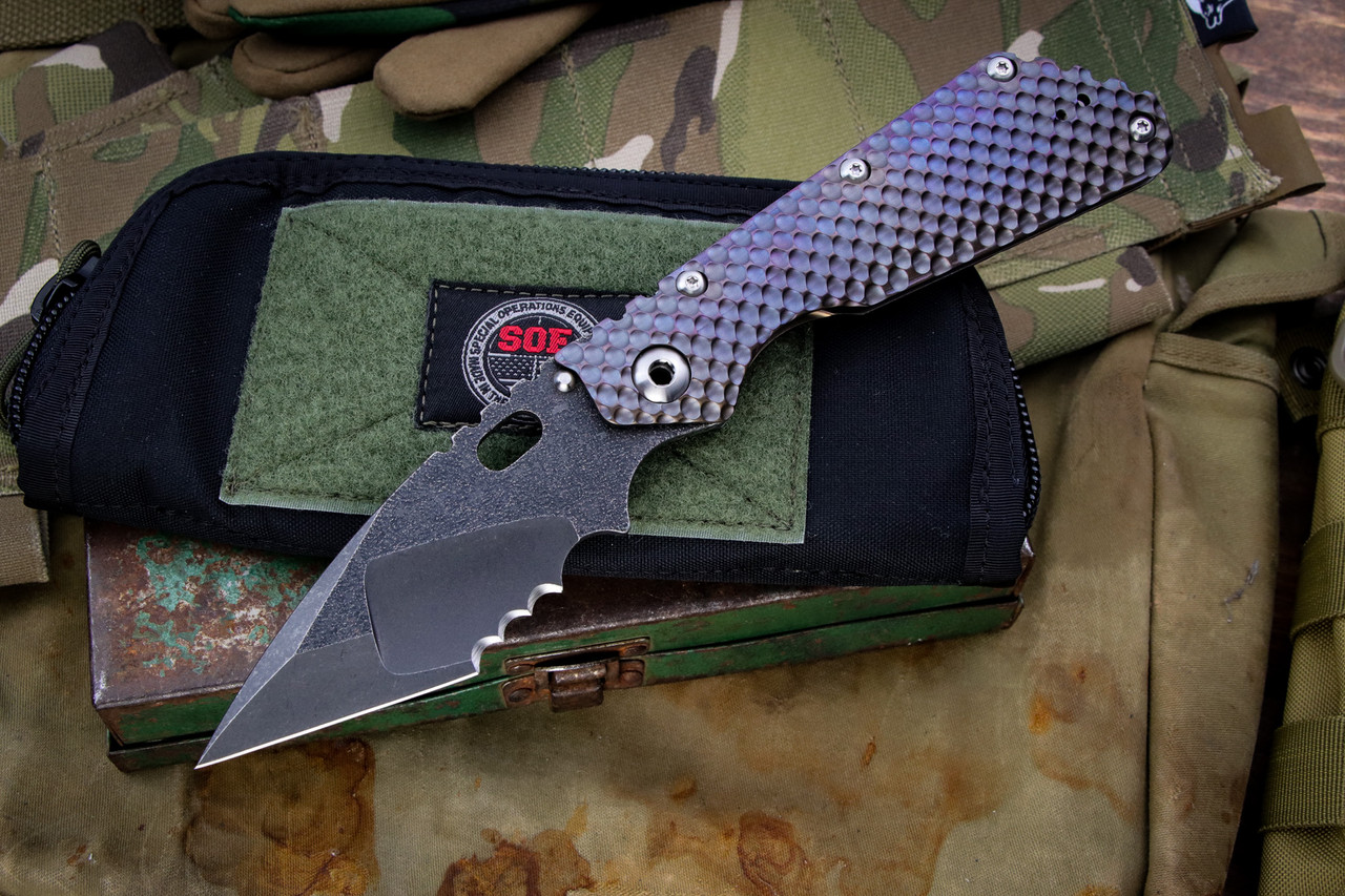 MSC Strider XL Titanium Anodized Gunner Grip 4.5
