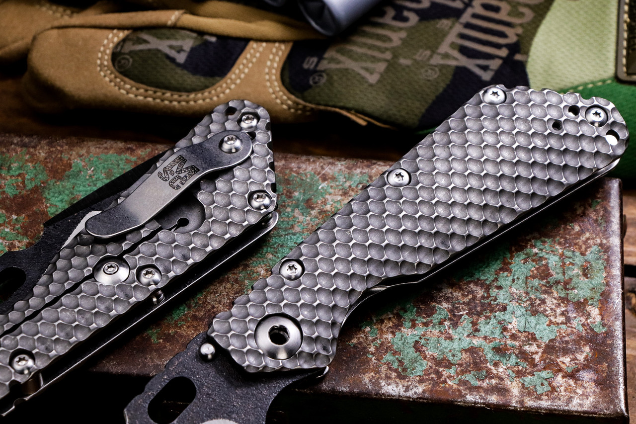 Mick Strider Custom SMF Titanium Double Gunner Handles 4