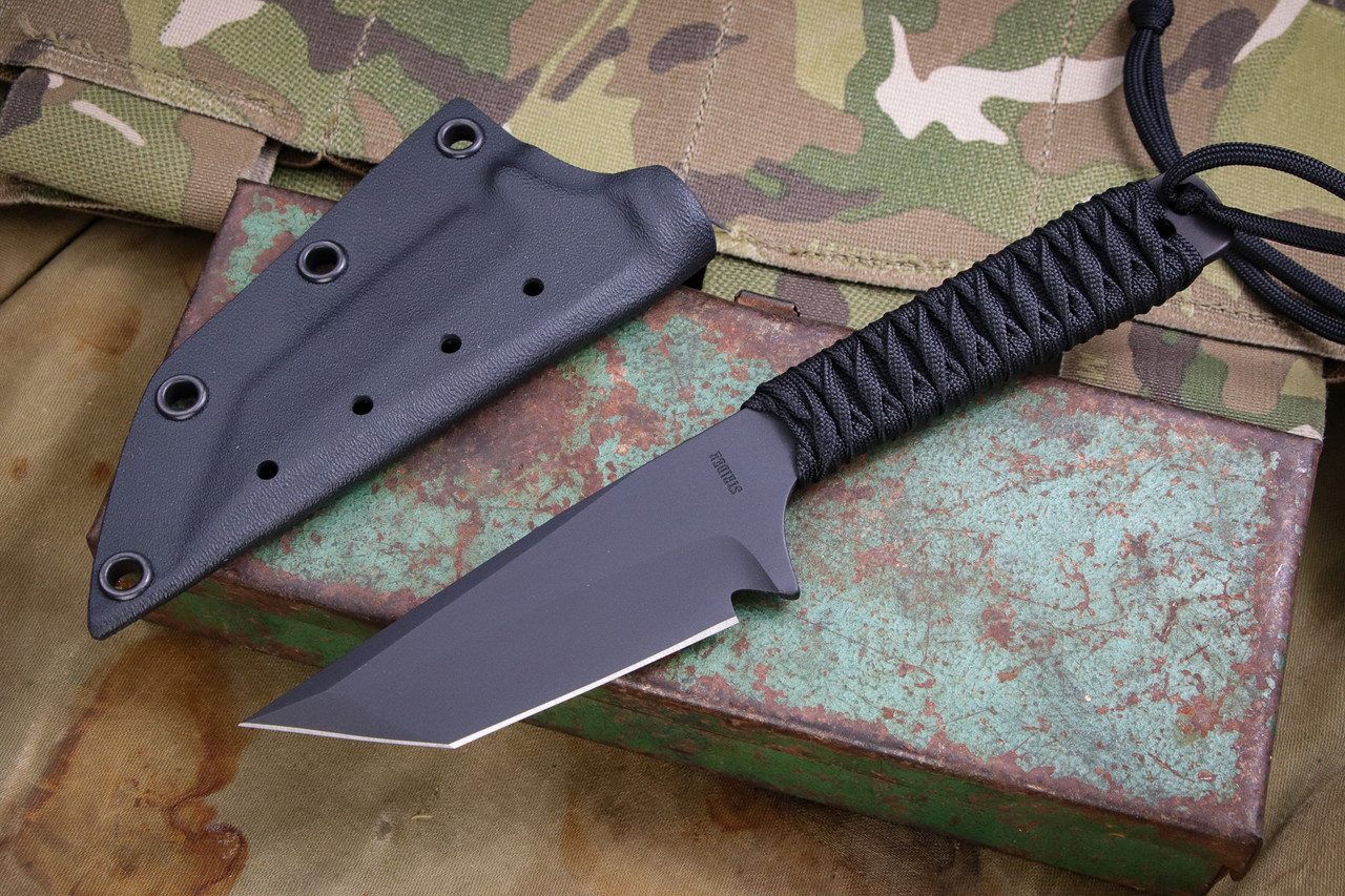Mick Strider Knives Fixed Blade Cord Wrapped 3.5