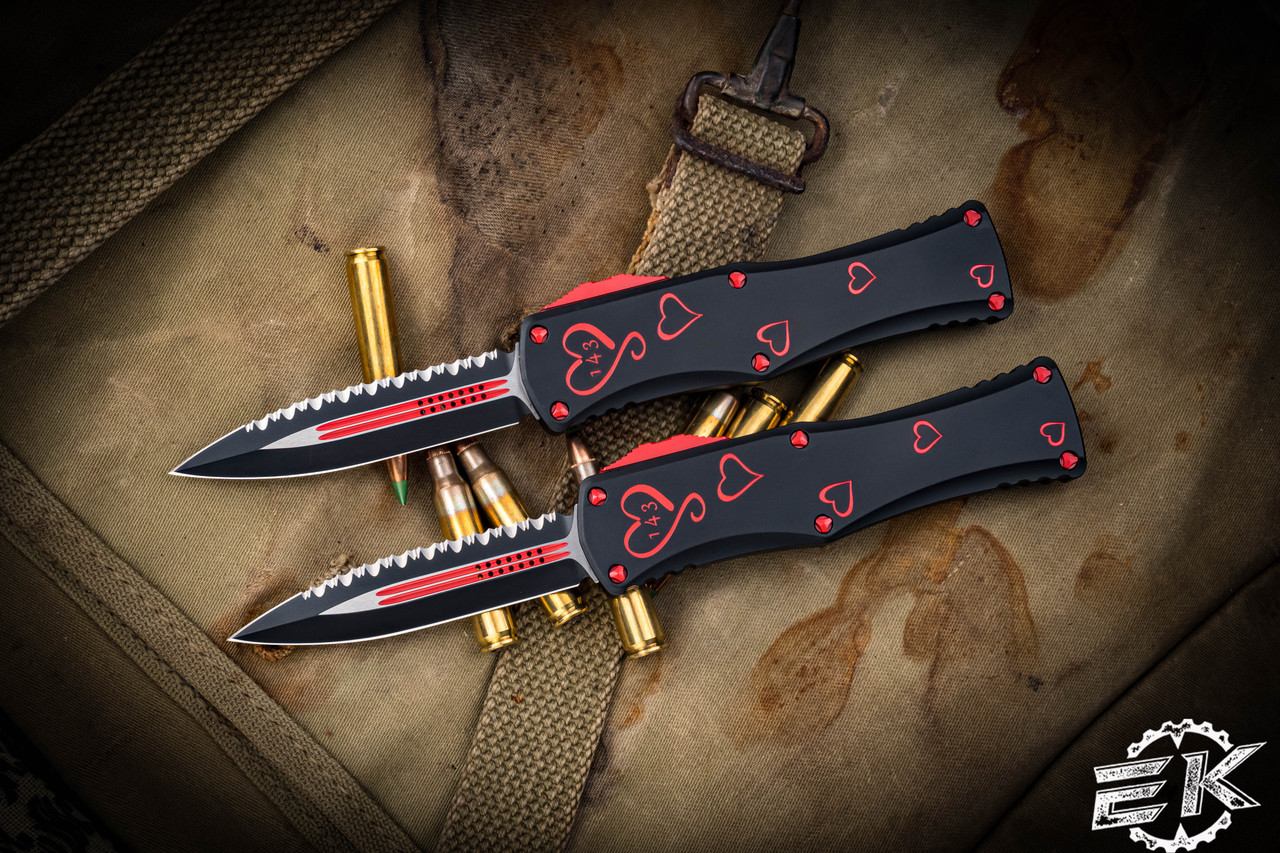 Limited Edition-Microtech Twin Flames Hera 2 Knives Set 3