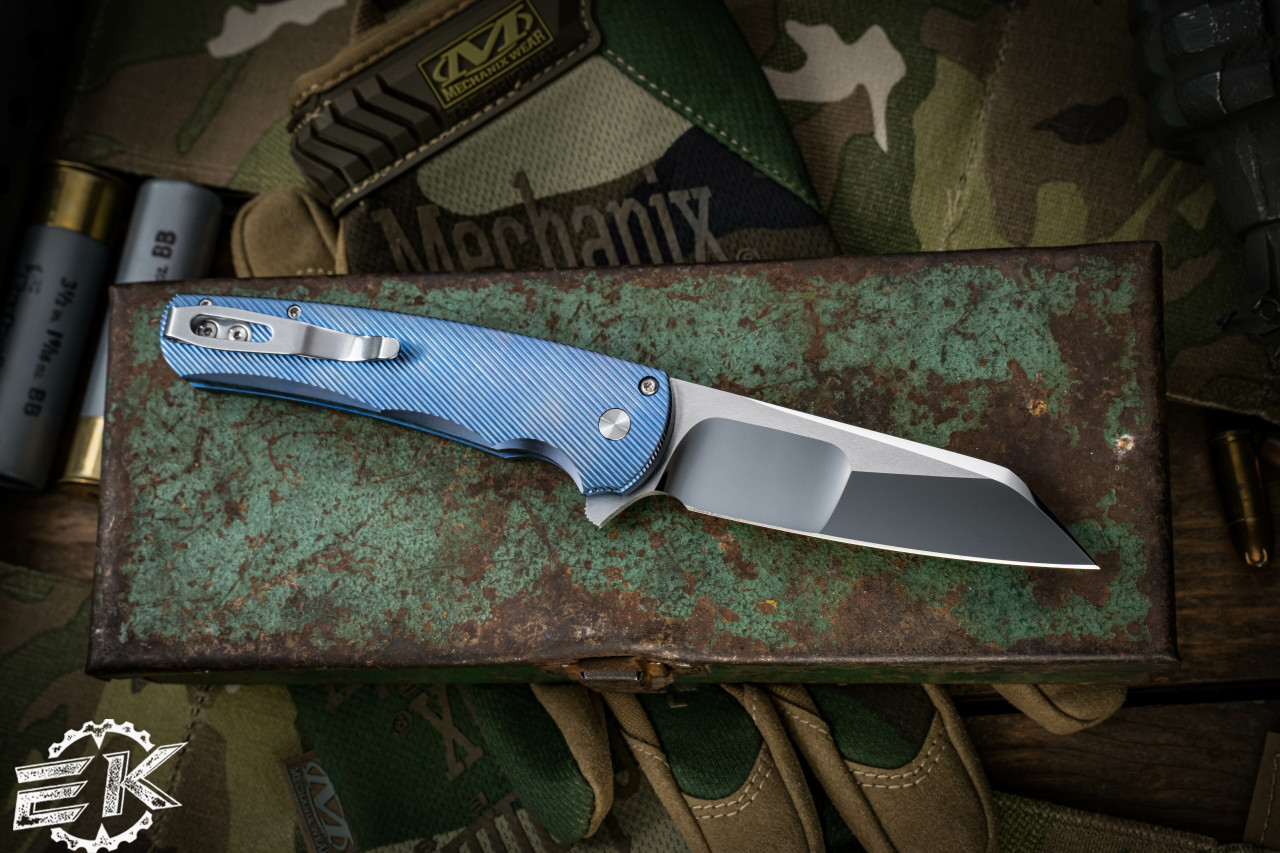 ブルーブッシュ/ 520 Ishizuchi Blue Super Kurouchi Gyuto 180mm (7.1
