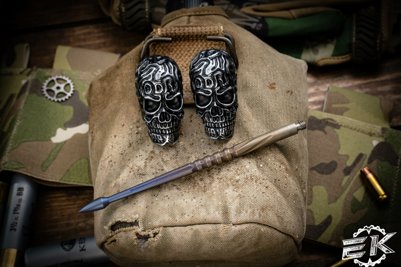 Darrel Ralph DDR Custom Skull Punch Kubaton Push Rod Ice Pick