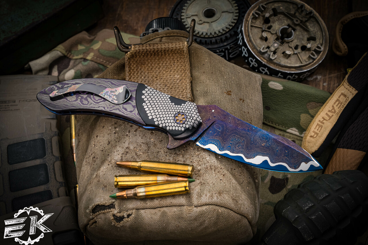 Peter Martin QSB Fat Carbon Scales, Blackened Superconductor
