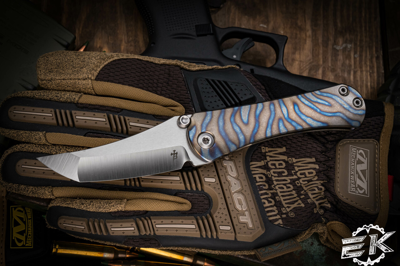 Borka Blades SBHF Flamed Titanium 3.25