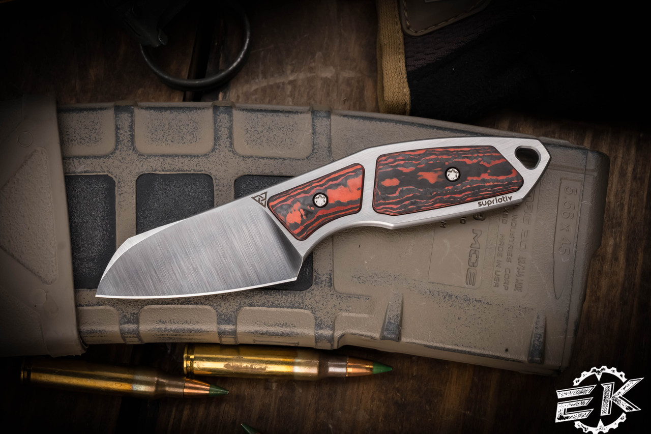 トップス LLICA Sideflameskull90's Suprlativ Knives 