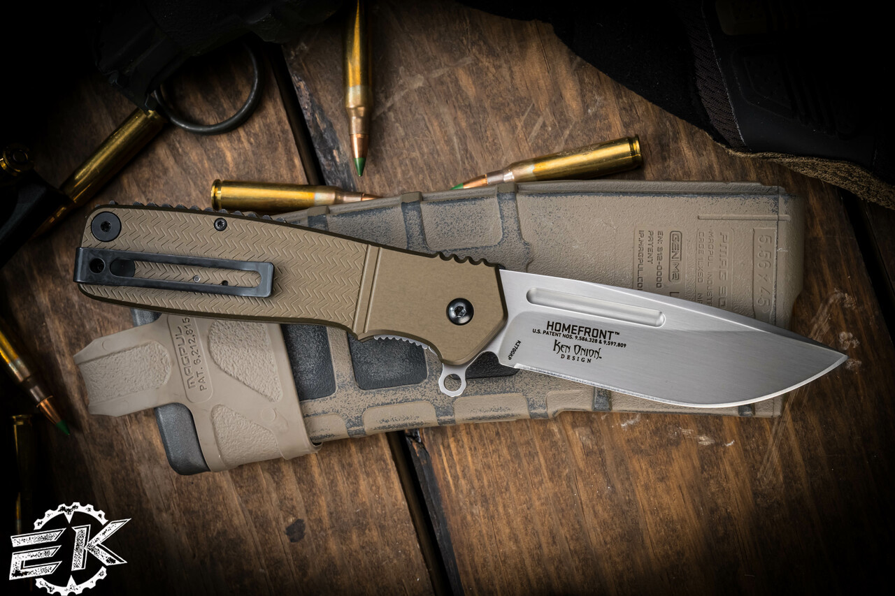 CRKT Homefront Field Strip Knife (3.5" Satin) K270GKP (Preowned) EKnives LLC