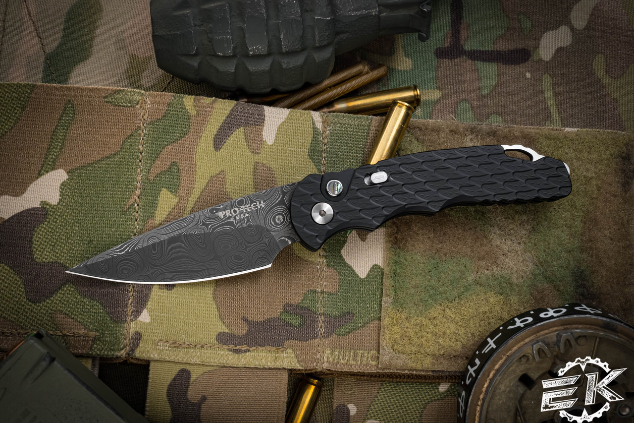 ProTech Custom TR-5 Tactical Response Automatic Knife Black