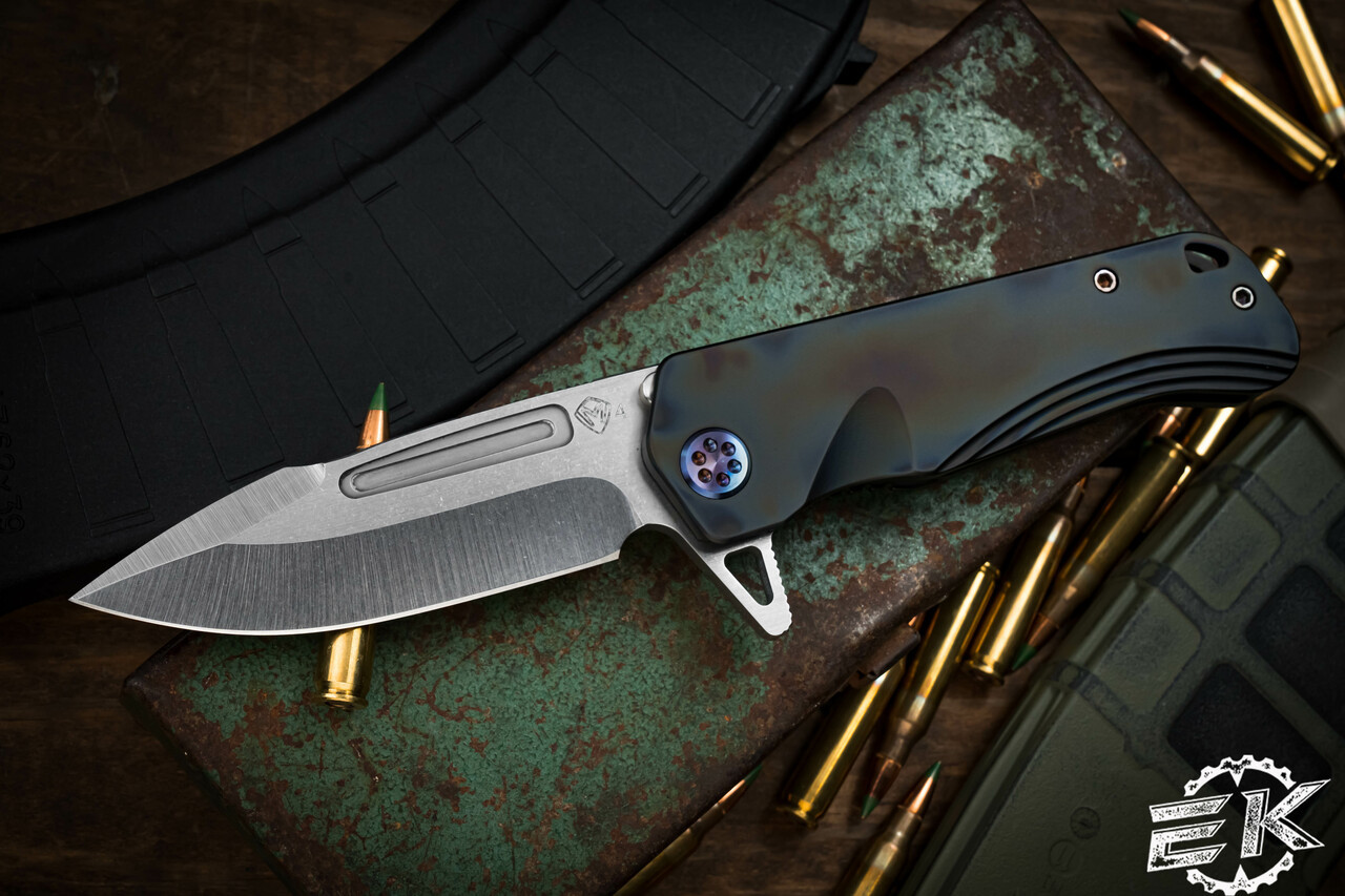 Medford Proxima Folding Flipper Knife PVD 