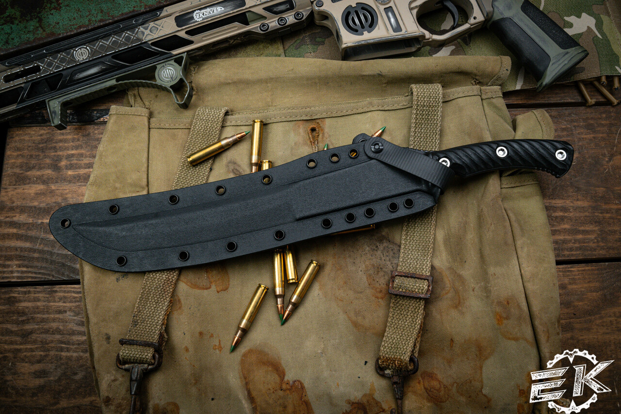 RMJ Tactical 3V Syndicate Drake Short Sword Black G10 11
