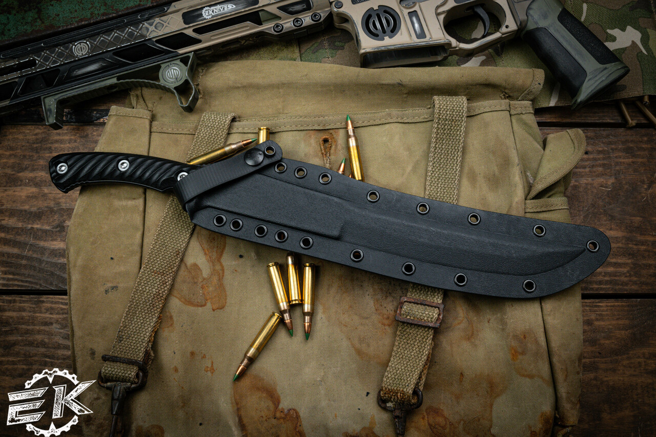 RMJ Tactical 3V Syndicate Drake Short Sword Black G10 11