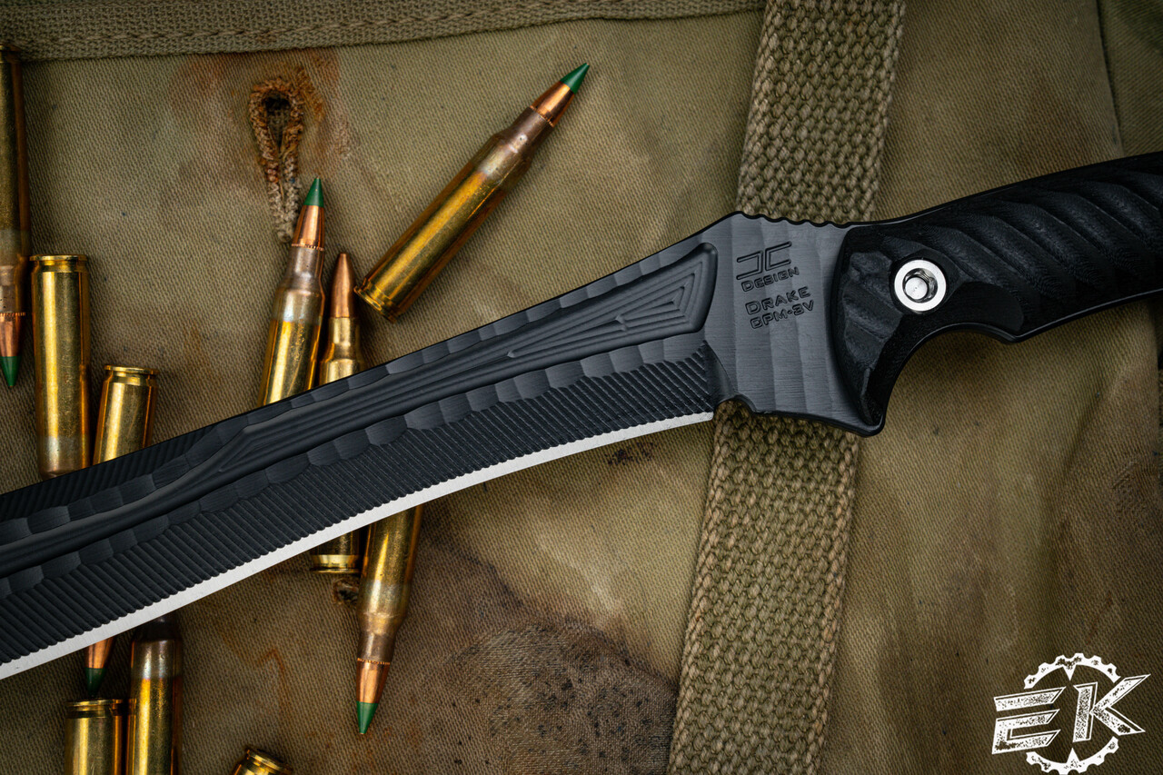 新品未使用Drake’s／ドレイクス　サファリJK 42 RMJ Tactical 3V Syndicate Drake Short Sword Black G10 11