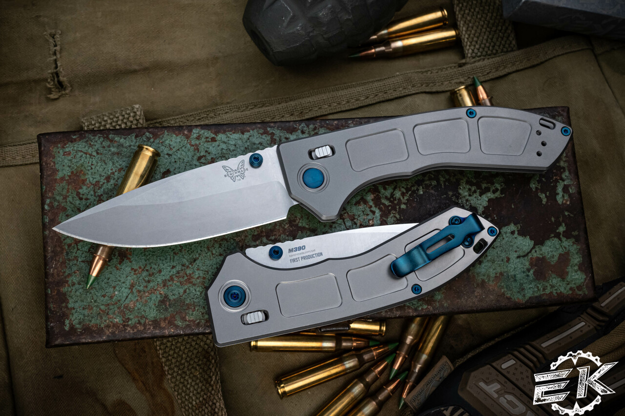 Benchmade 748 Narrows AXIS Lock Folding Knife Titanium 3.4