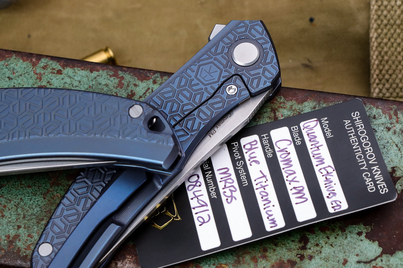 Shirogorov Quantum Ursus Blue E-KAMO Titanium 3.75