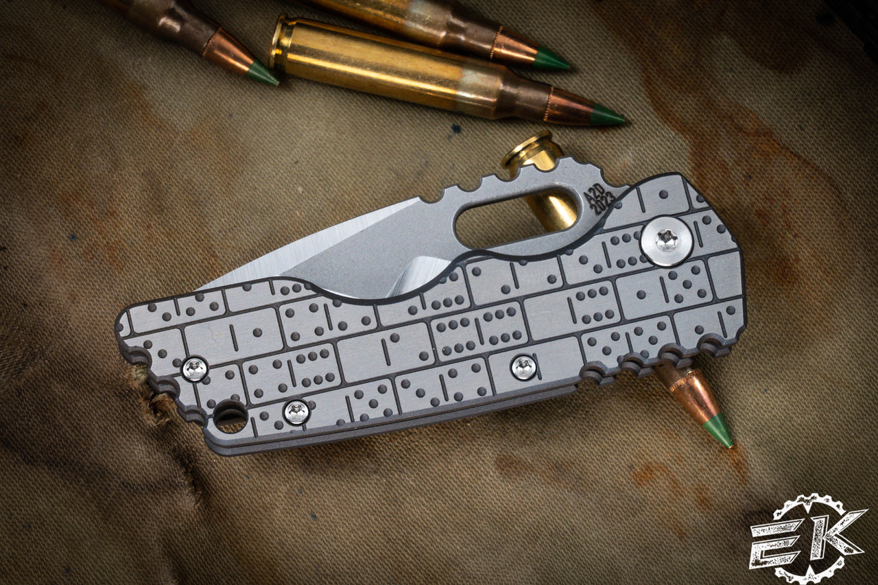 A2D Attn2Detail Mercantile Mark 2 Small Titanium Domino 2.75