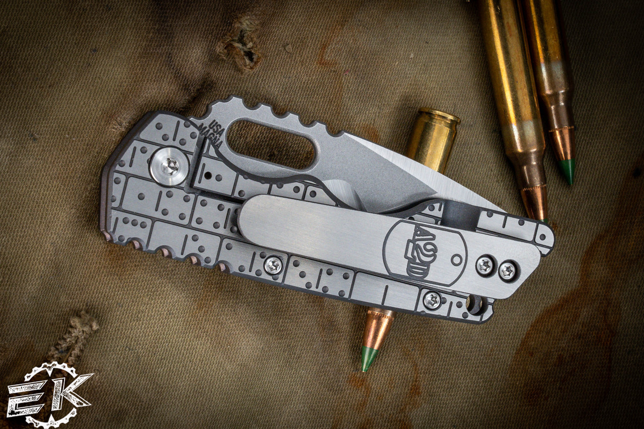 A2D Attn2Detail Mercantile Mark 2 Small Titanium Domino 2.75