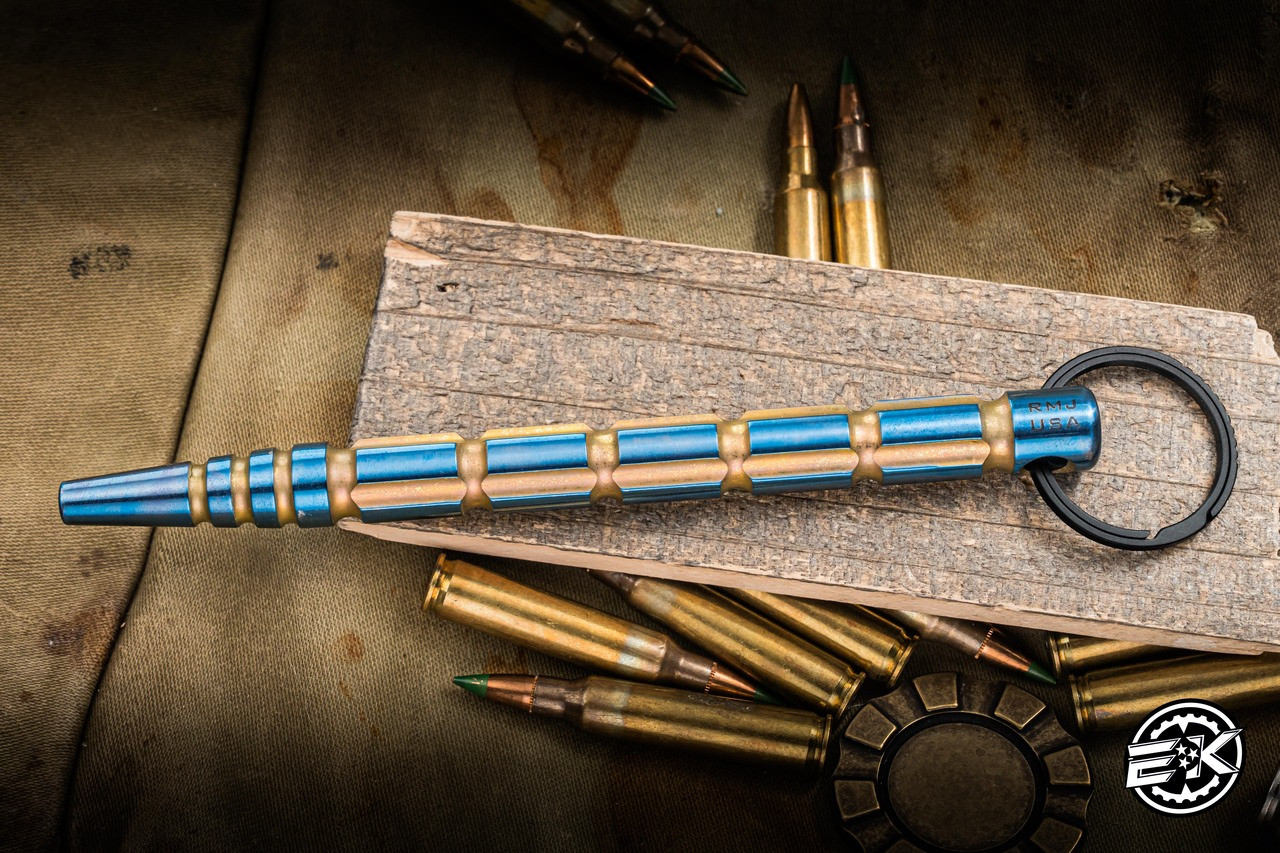 RMJ Tactical Pokey Boi Kubaton Anodized Titanium 6