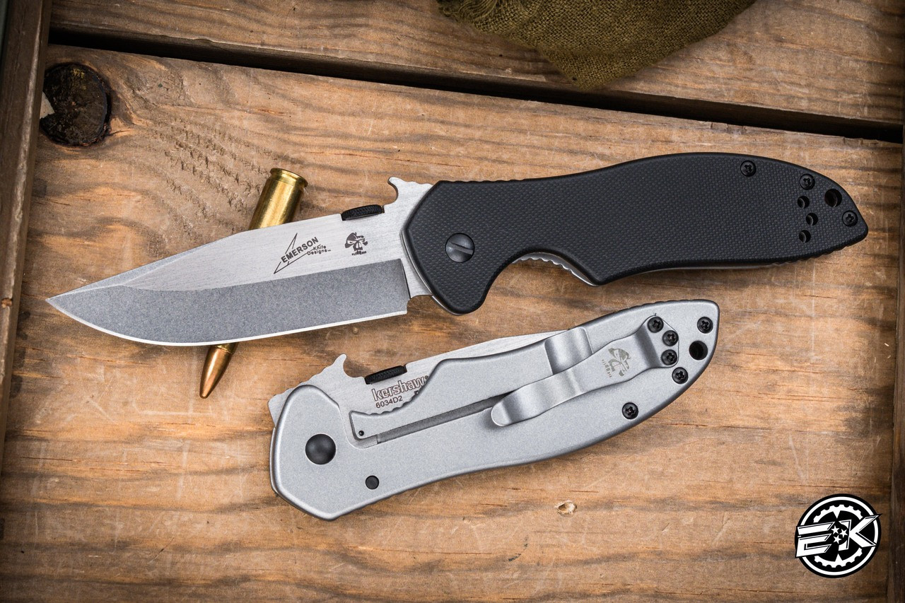 Kershaw Emerson CQC-6K Frame Lock Knife 3.25