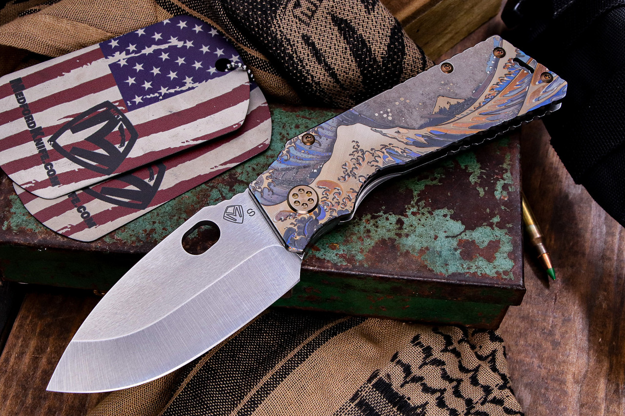 Medford TFF-1 Tactical Fighting Folder Titanium Knife 