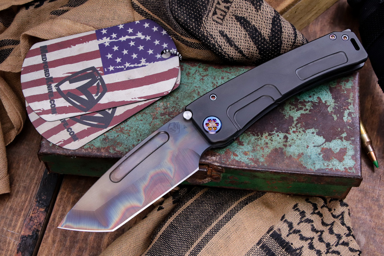 Medford Marauder-H Folding Knife Titanium PVD 3.75