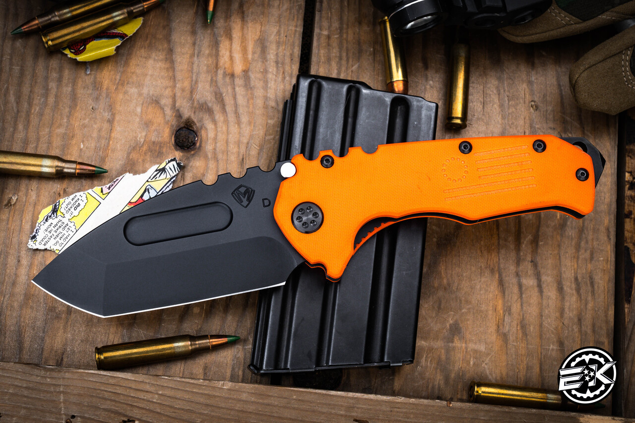 Medford Praetorian Scout M/P Folding Knife Hi-Vis Orange G10 3.75