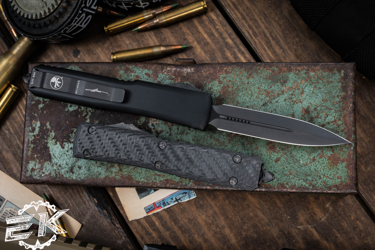 Microtech Ultratech OTF Automatic Knife Carbon Fiber 3.4