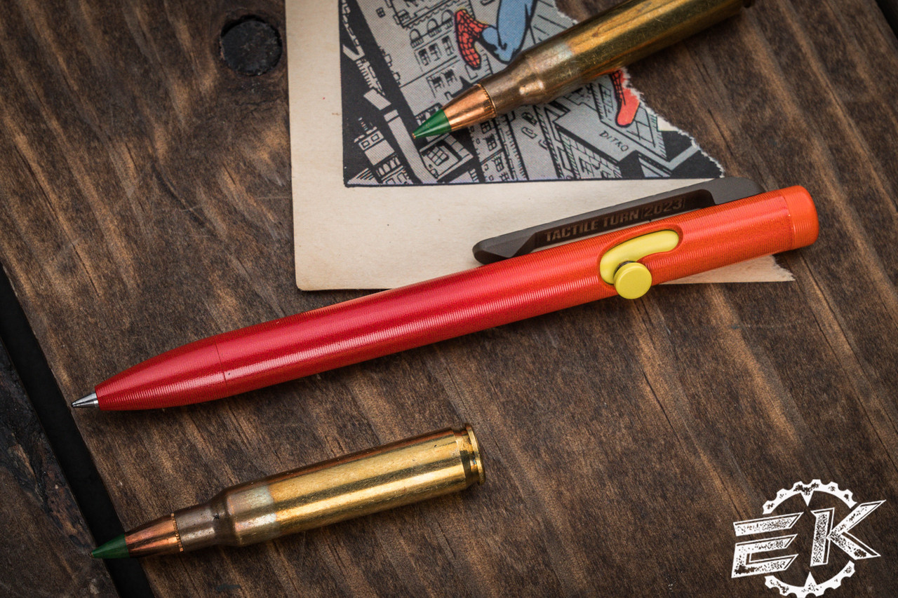 Tactile Turn | EMBER Bolt Action Pen | EKNIVES