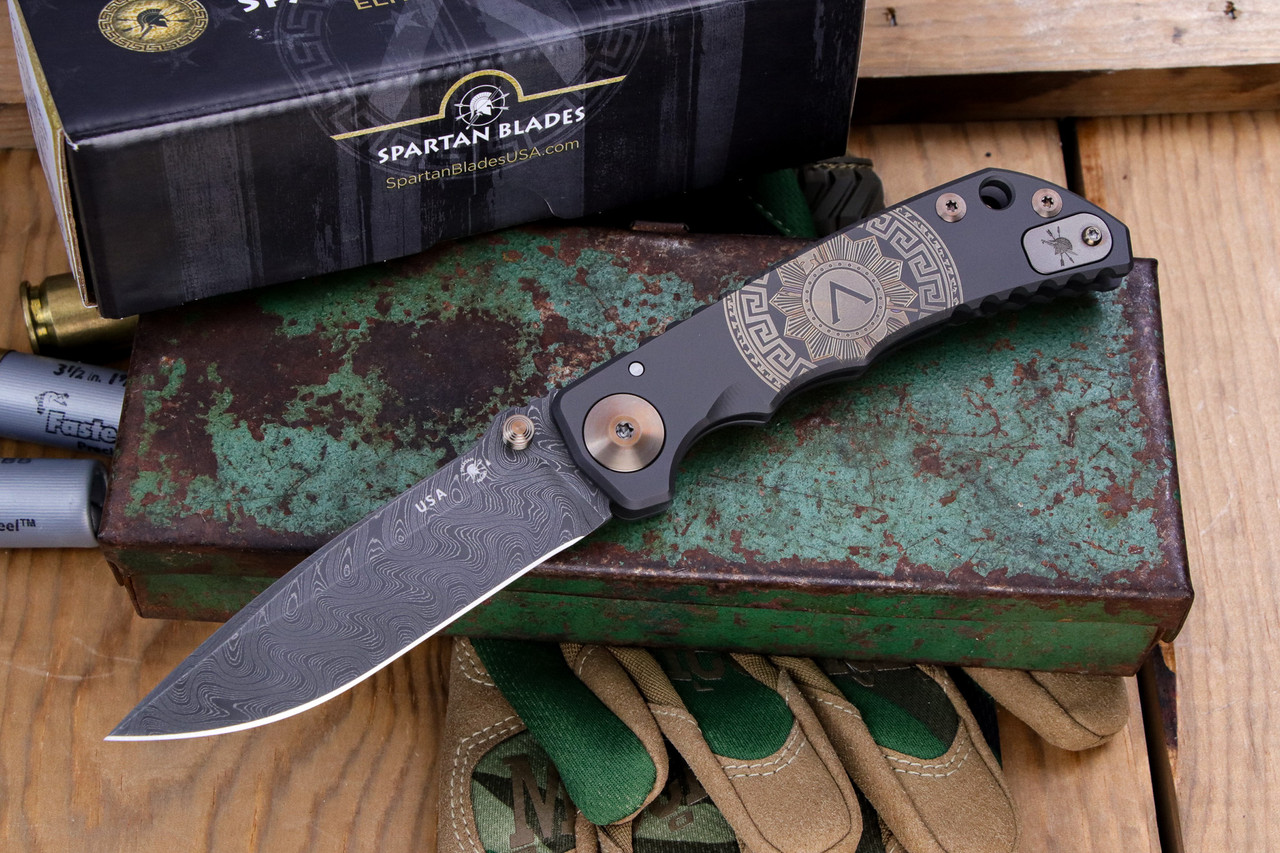 Spartan Blades Custom SHF Harsey Folder Knife 