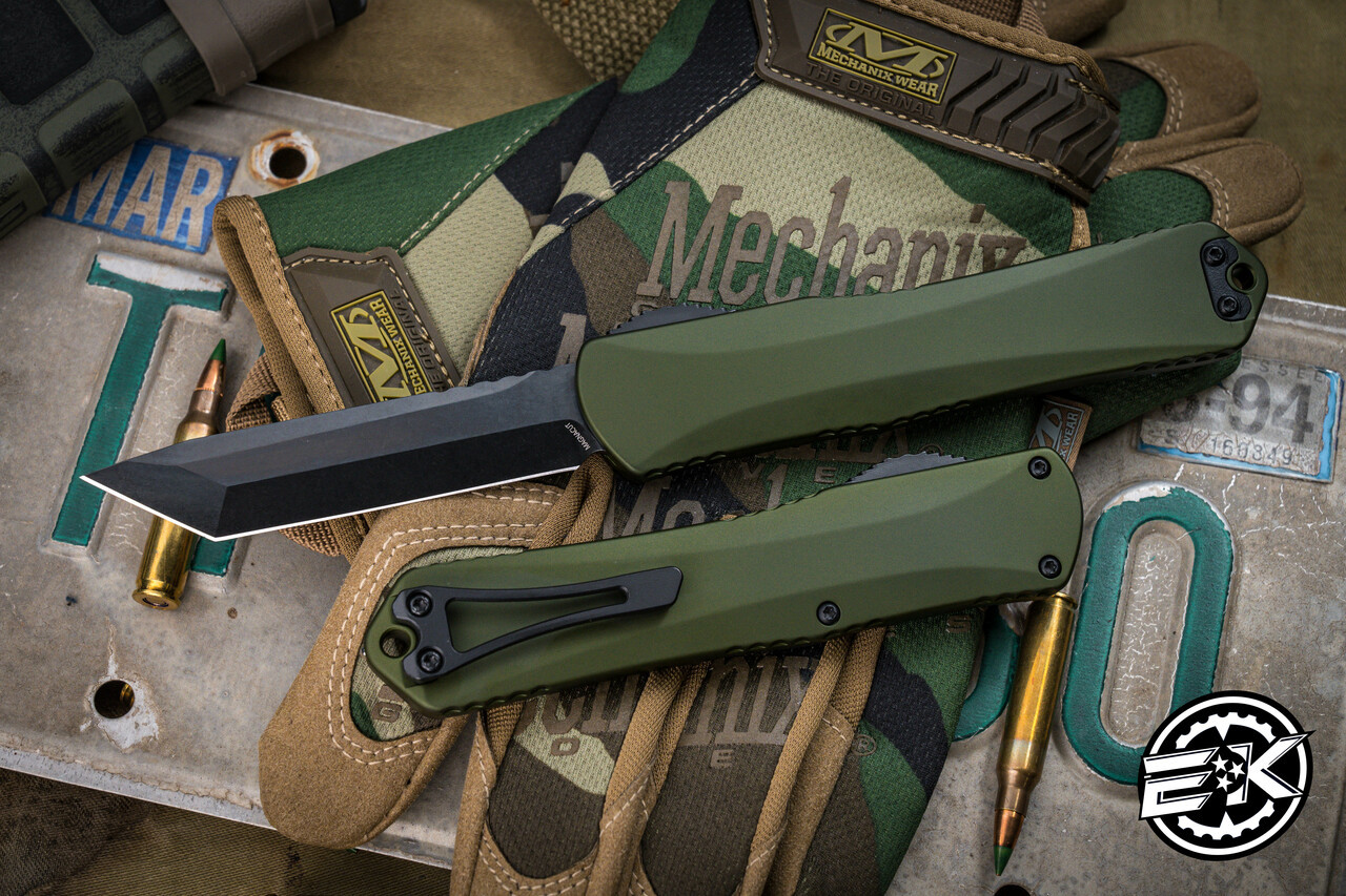 Heretic Knives Manticore X Green Aluminum OTF 3.75
