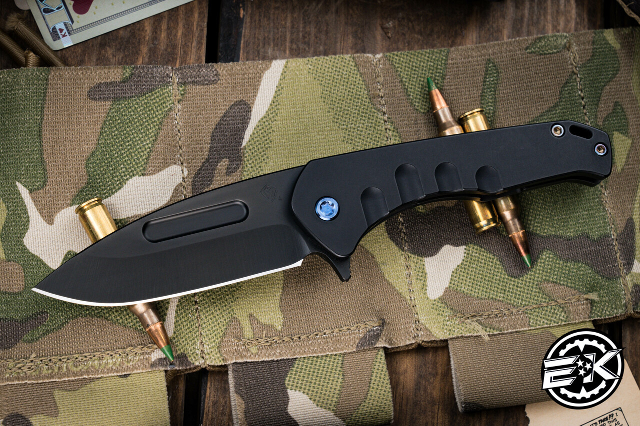 Medford Praetorian Swift FL Flipper Knife Black PVD 3.4