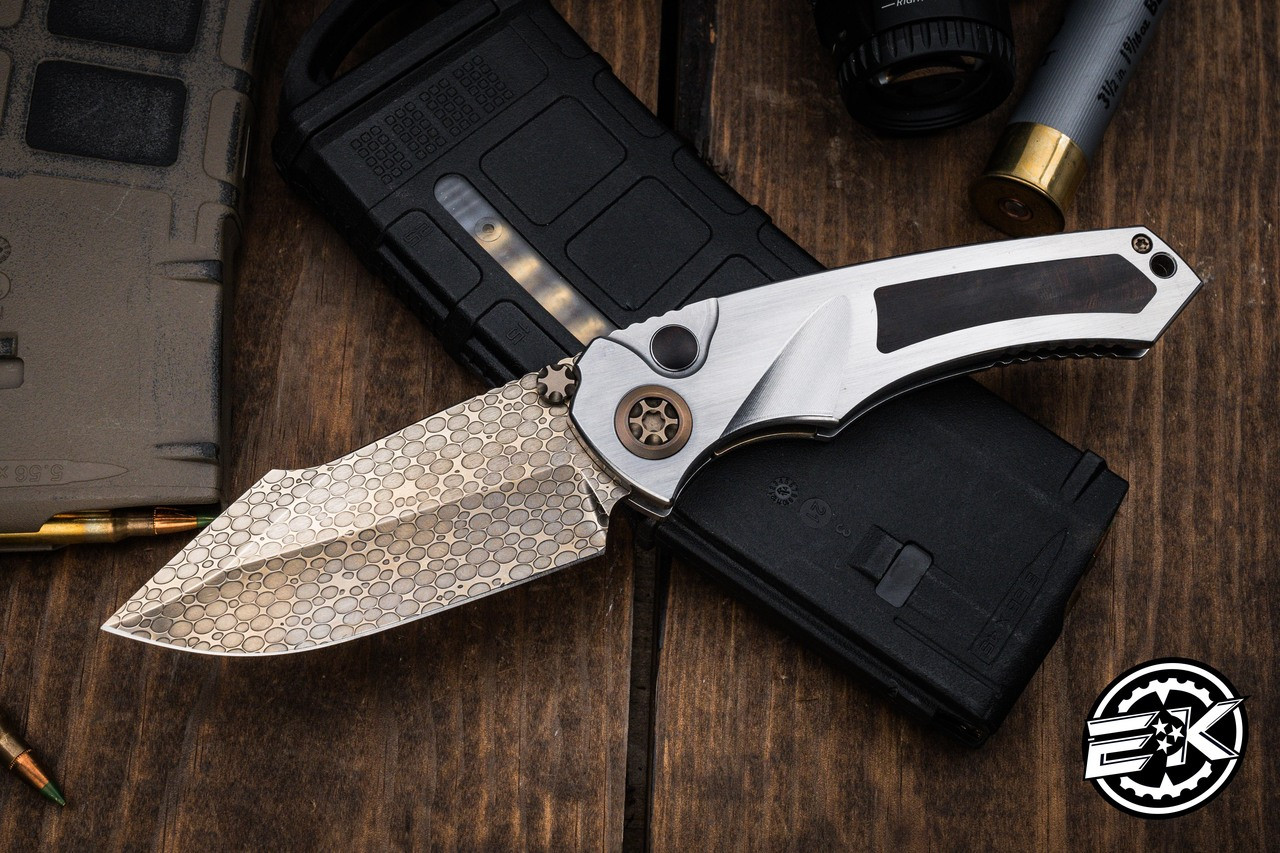 Damascus Dual Folding Knife