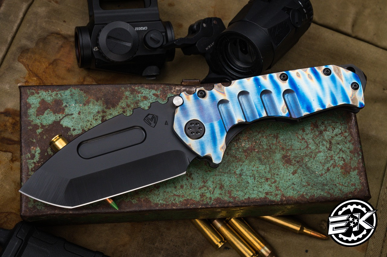 Medford Praetorian T Folding Knife Flamed 