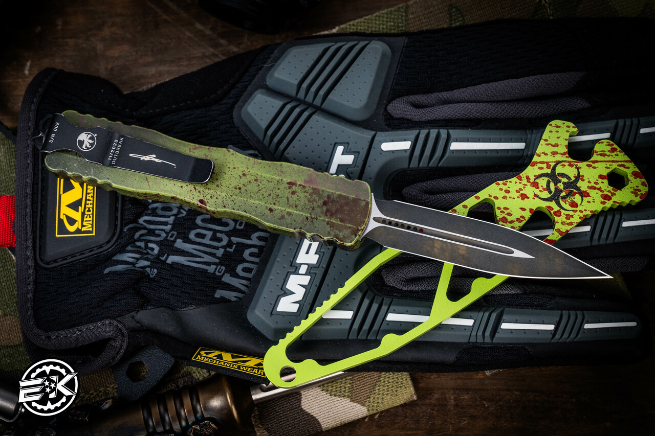 Microtech Dirac OTF Automatic Knife Outbreak 2.9
