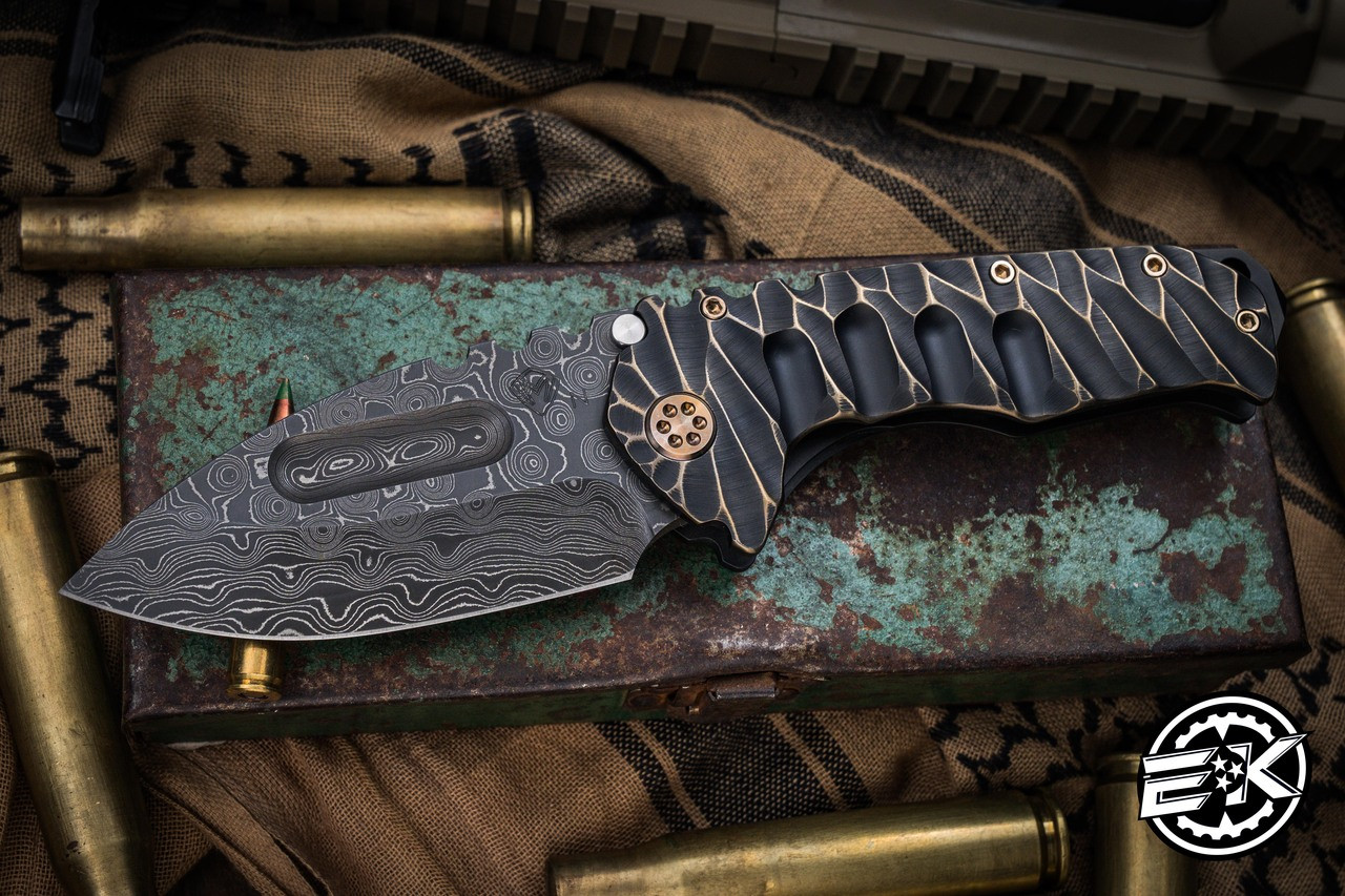 Medford Praetorian Ti Predator Sculpted PVD/Bronze Titanium 3.75
