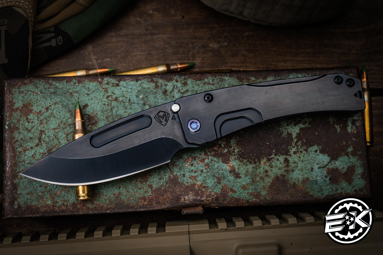 Medford Slim Midi Folding Knife PVD Titanium, Violet HW/Clip 3.25
