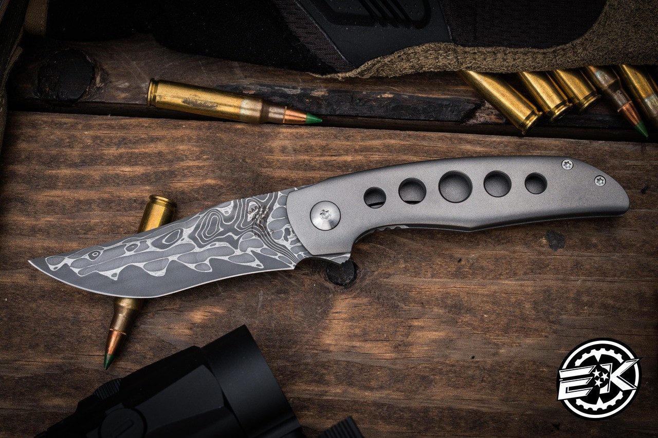 Barker Knives Intrinsic Titanium Framelock 3.25