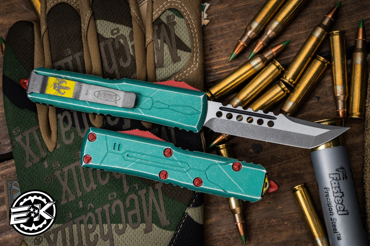 Microtech UTX-85 Hellhound Bounty Hunter OTF Automatic Knife 3.1