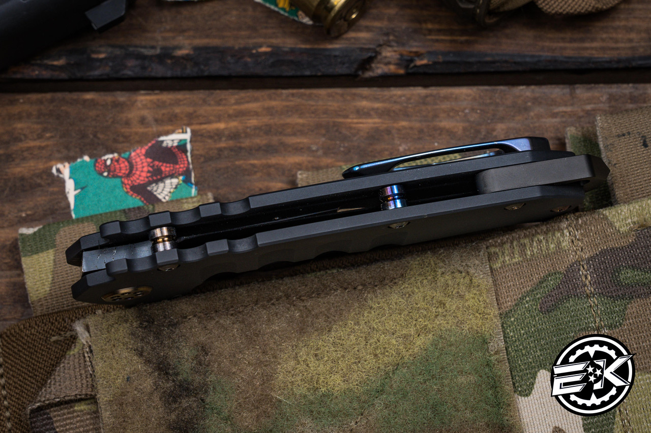 Medford Praetorian T Folding Knife DLC Black Titanium 3.75