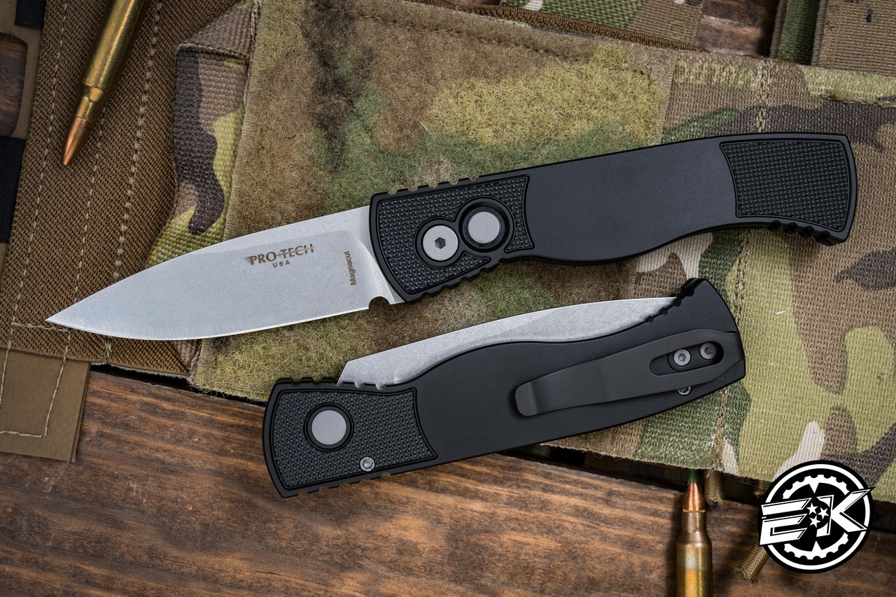 ProTech TR-2 Tactical Response Automatic Folding Knife Black