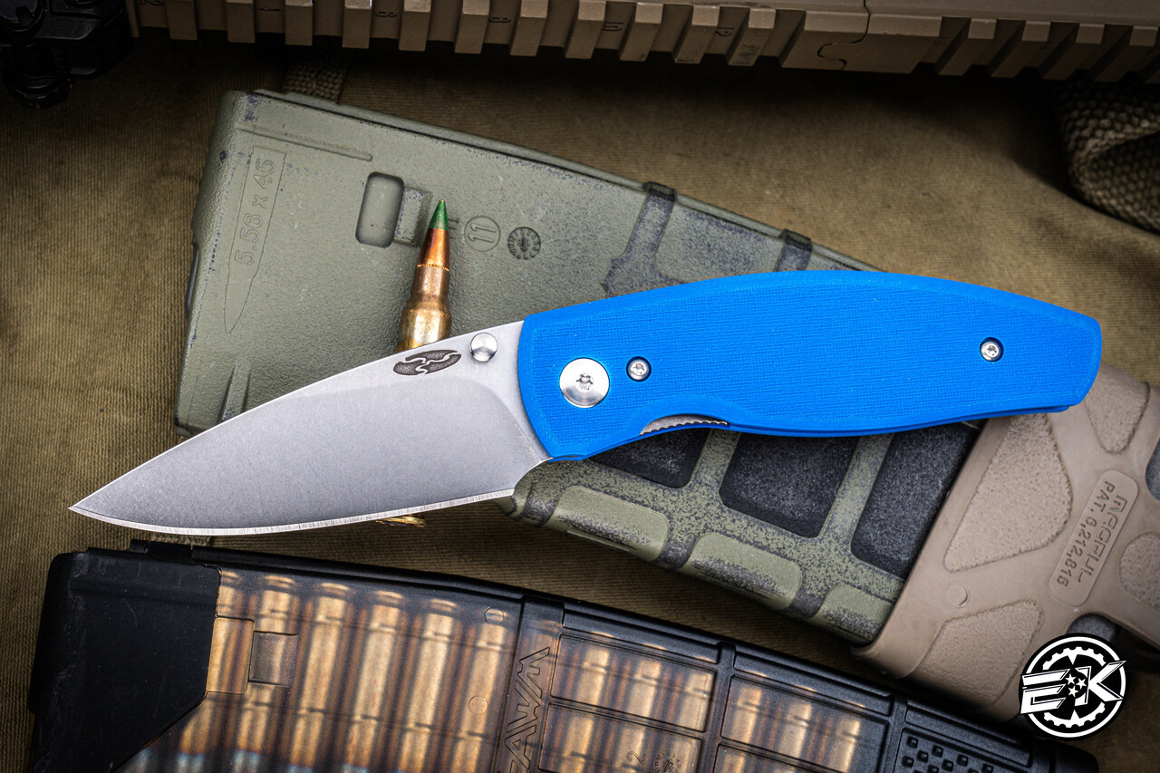 Three Rivers Manufacturing NEUTRON 2 Folding Knife Textured Flat 