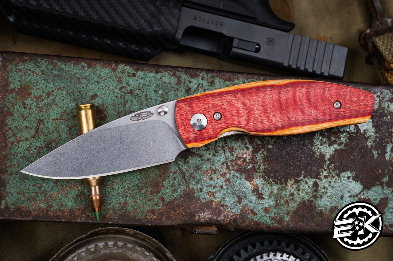 Three Rivers Manufacturing NEUTRON 2 Folding Knife Summer Sun Tek