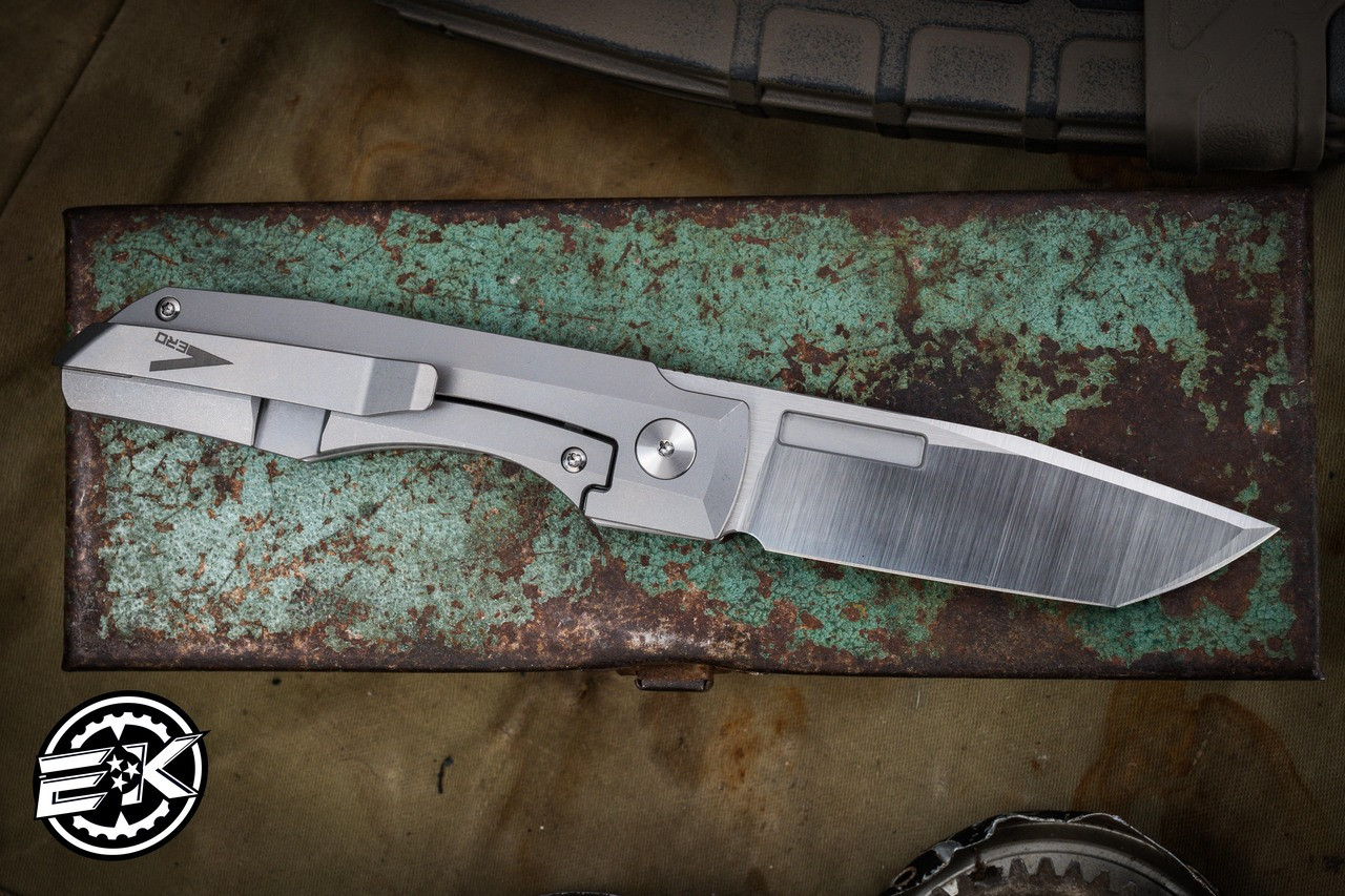 Vero Engineering Impulse Mini Folding Knife Blue E-HEX/Stonewash