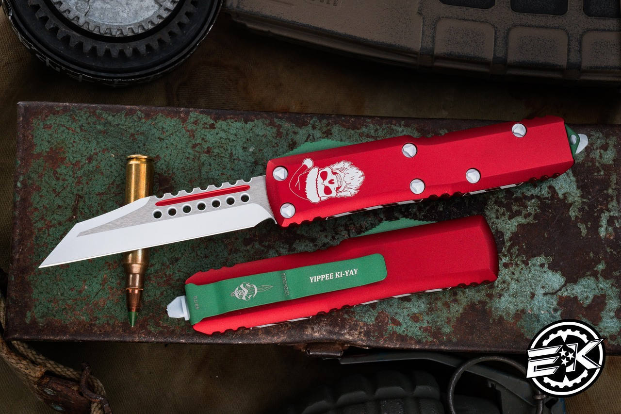 Microtech UTX-85 CandyCane OTF Automatic Knife 3