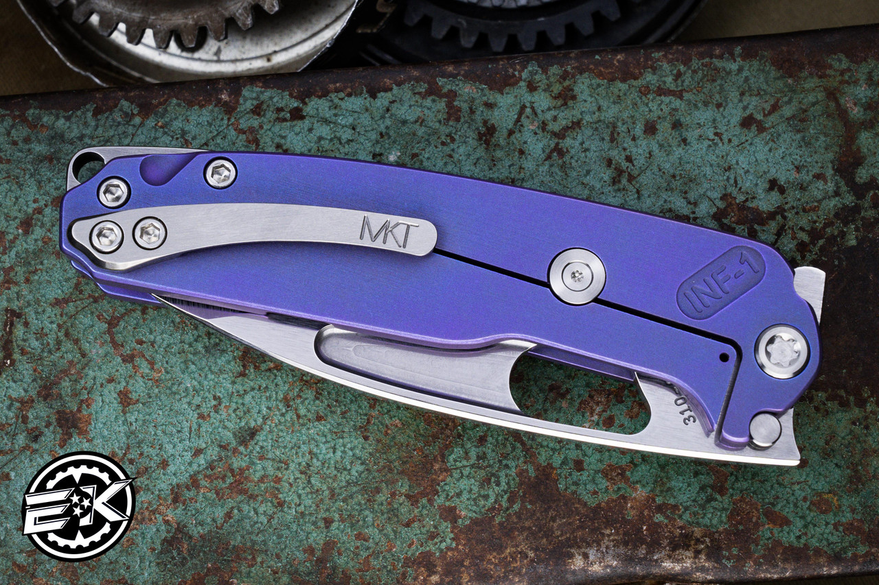 Medford Infraction Folding Knife Violet Titanium 3.6