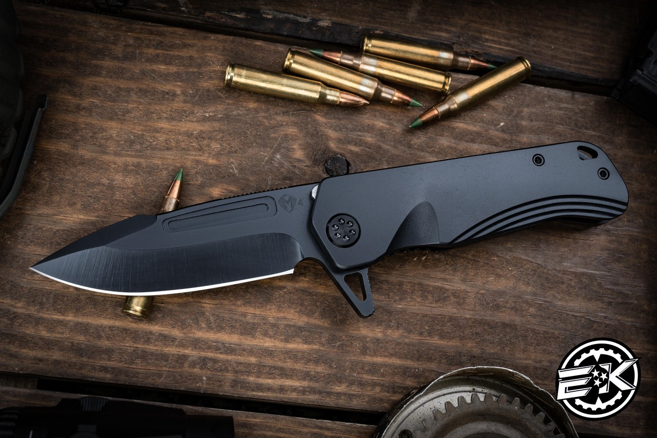 リファプロ Medford Proxima Folding Flipper Knife DLC Titanium 3.9